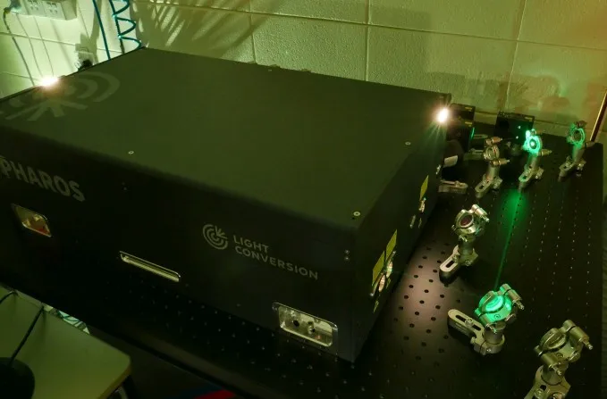 Pharos Femtosecond laser.